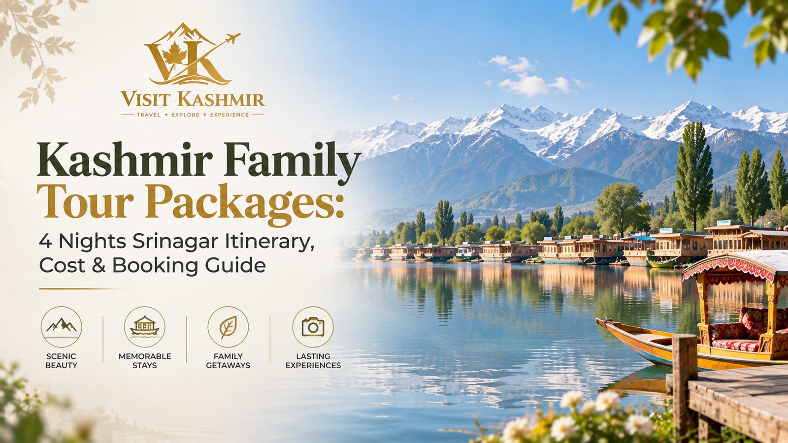 Vaishno Devi & Kashmir Tour Package from Delhi: 7-Day Itinerary, Cost, Places & Booking Guide
